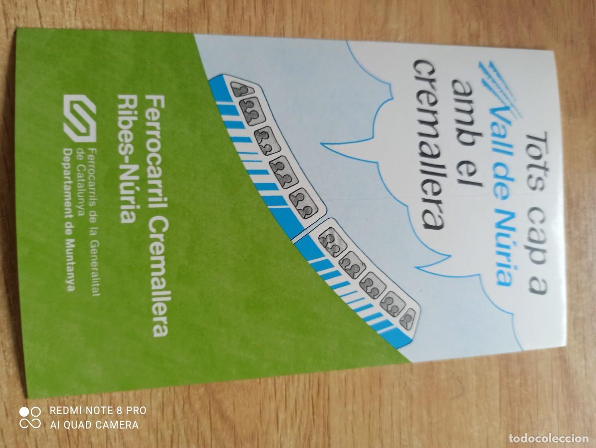 Coleccionismo Billetes de transporte: Adhesivo cremallera Nuria