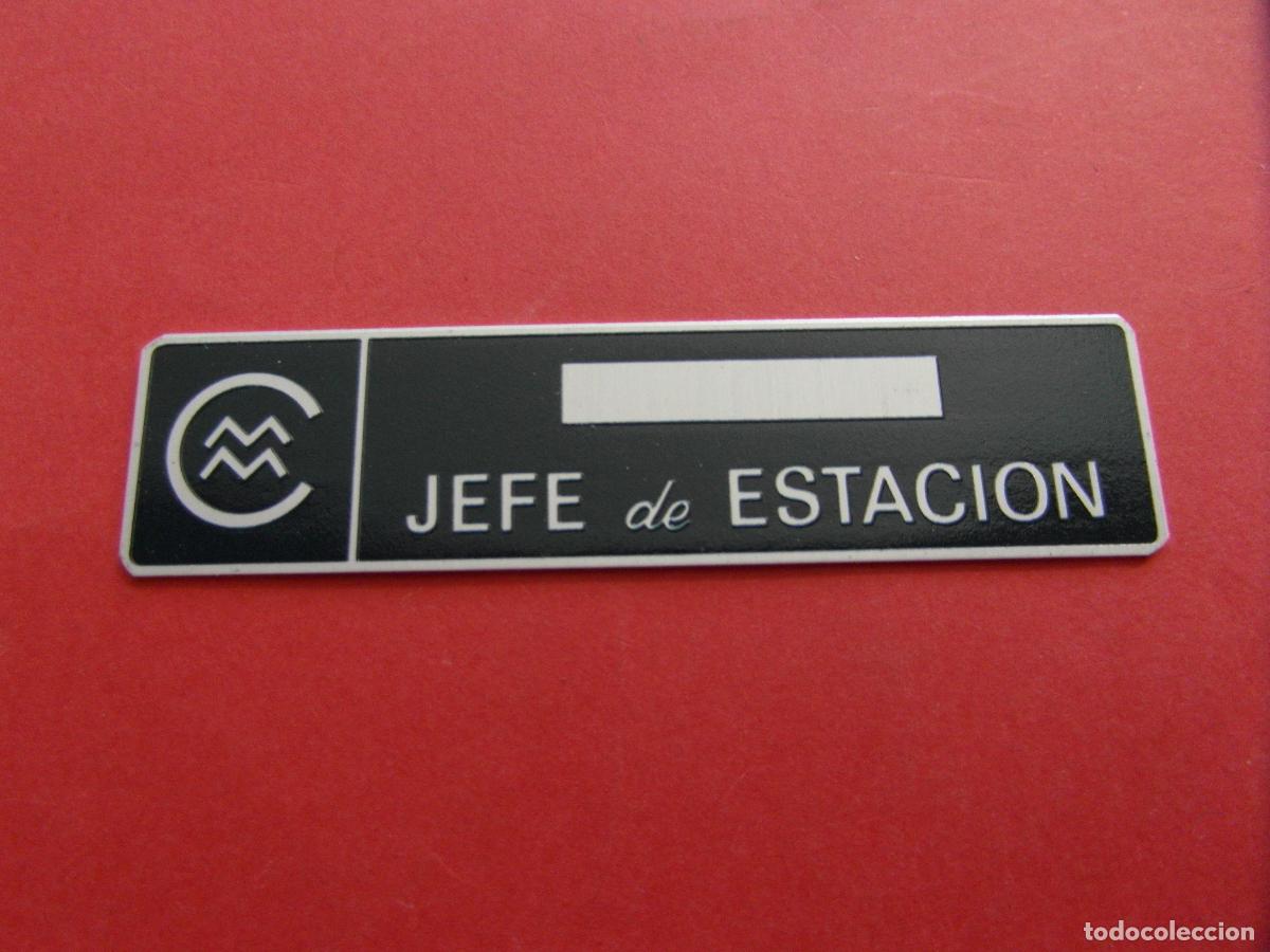 Coleccionismo Billetes de transporte: COMPA&Ntilde;IA METROPOLITANO METRO MADRID CHAPA INSIGNIA CMM JEFE DE ESTACION MUY BUEN ESTADO VERFOTO