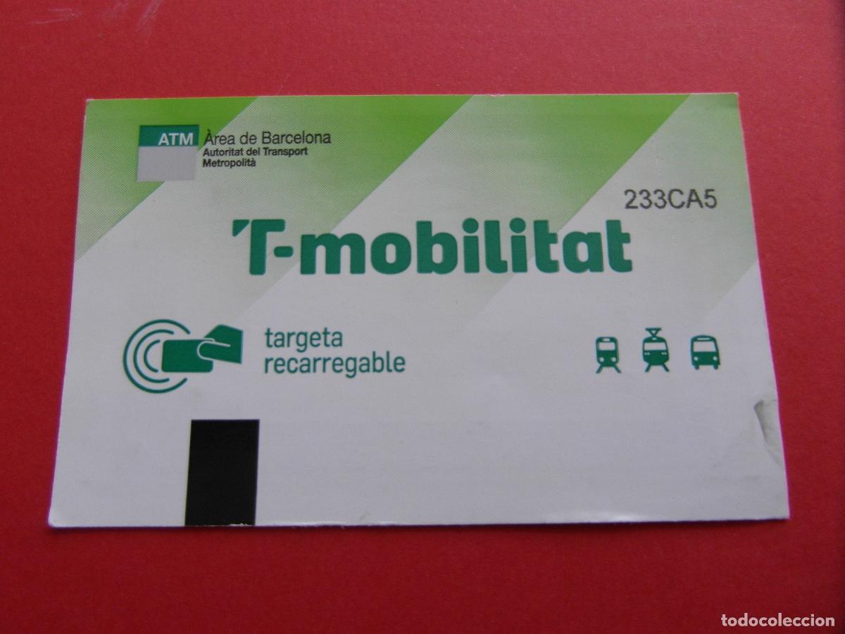 Coleccionismo Billetes de transporte: REF: COL_LBE01 - TARJETA T-MOBILITAT - 2024 - ANONIMA - 233CA5
