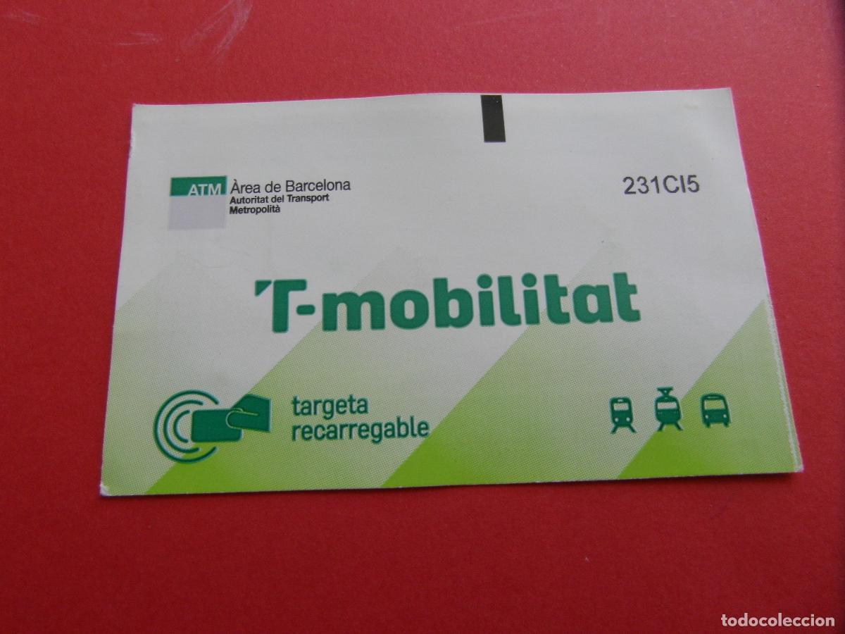Coleccionismo Billetes de transporte: REF: COL_LBE01 - TARJETA T-MOBILITAT -1 UNIDADES - ANONIMA 2024 - 231CI
