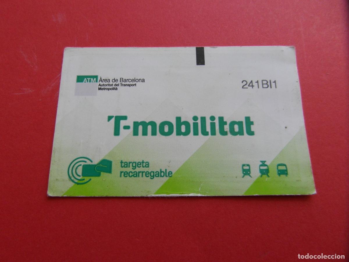 Coleccionismo Billetes de transporte: REF: COL_LBE01 - TARJETA T-MOBILITAT - 1 UNIDADES - ANONIMA 2025 - 241BI1