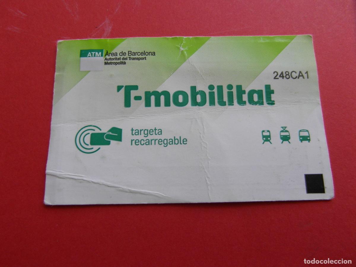 Coleccionismo Billetes de transporte: REF: COL_LBE01 - TARJETA T-MOBILITAT - 1 UNIDADES - ANONIMA 2024 - 248CA1