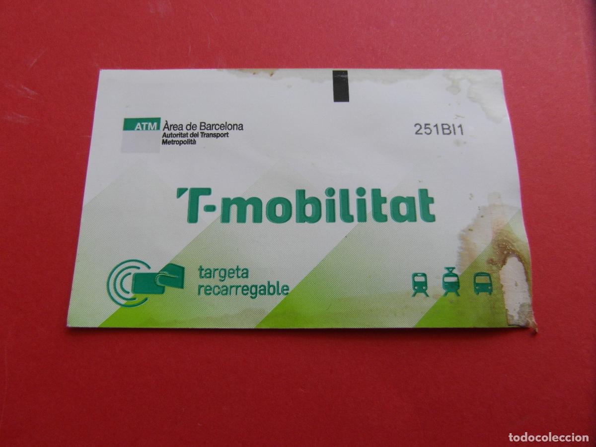 Coleccionismo Billetes de transporte: REF: COL_LBE01 - TARJETA T-MOBILITAT - 1 UNIDADES - ANONIMA 2026 - 251BI1