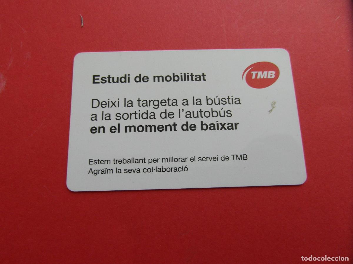 Coleccionismo Billetes de transporte: REF: COL_LBE01 - TARJETA PLASTICO PARA ESTUDIO MOBILIDAD - MODELO 2 LETRAS NEGRO