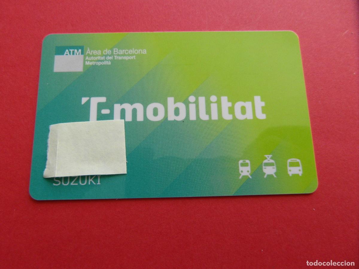 Coleccionismo Billetes de transporte: REF: COL_LBE01 - TARJETA PLASTICO T-MOBILITAT BARCELONA