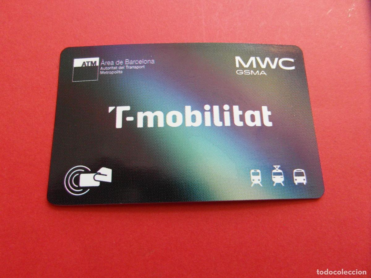 Coleccionismo Billetes de transporte: REF: COL_LBE01 - TARJETA PT-MOBILITAT - CONGRESO DE MOVILES 1 ZONA 4 DIAS 2025