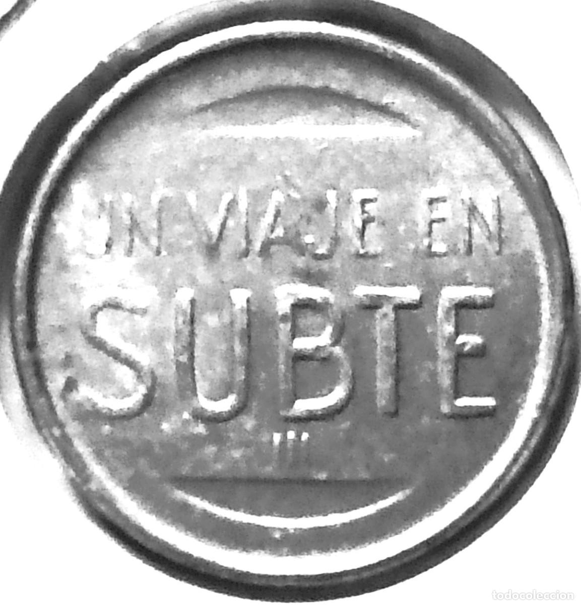 Coleccionismo billetes de transporte: ARGENTINA - METRO TOKEN - SUBTERRANEOS DE BUENOS AIRES 1979-1994 - UN VIAJE EN SUBTE III - A