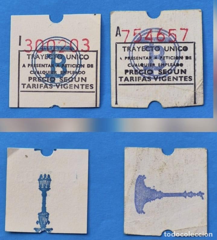 Coleccionismo billetes de transporte: 2 Billetes Capic&uacute;a Transportes Barcelona &ndash; Trayecto &Uacute;nico &ndash; 300203 - 754657