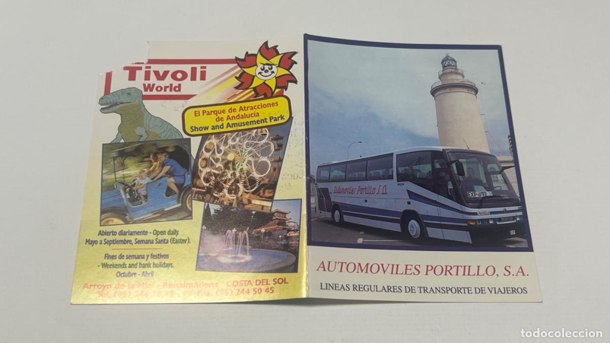 Coleccionismo billetes de transporte: Billete bus ESTEPONA ALGECIRAS AUTOM&Oacute;VILES PORTILLO 1995