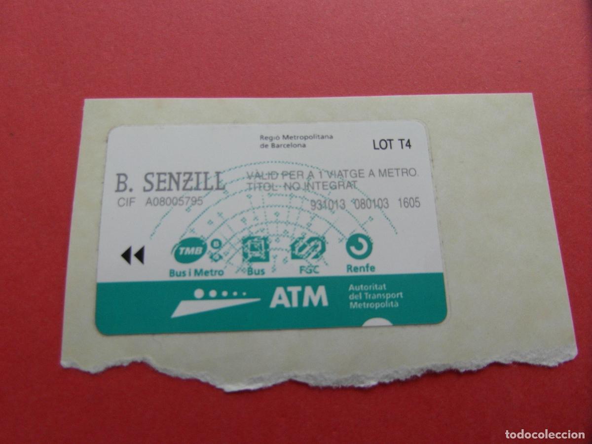 Coleccionismo billetes de transporte: PEGATINA ADHESIVO SIN USAR MUESTRA ANTIGUA TARJETA BARCELONA - COLECCION TRANSPORTE