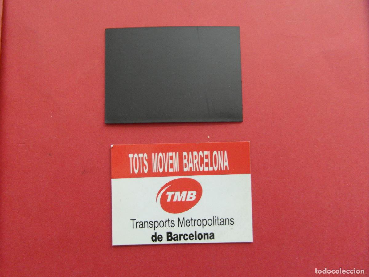 Coleccionismo billetes de transporte: IMAN DE NEVERA SIN USAR BARCELONA METRO AUTOBUS TMB - COL. TRASNPORTE