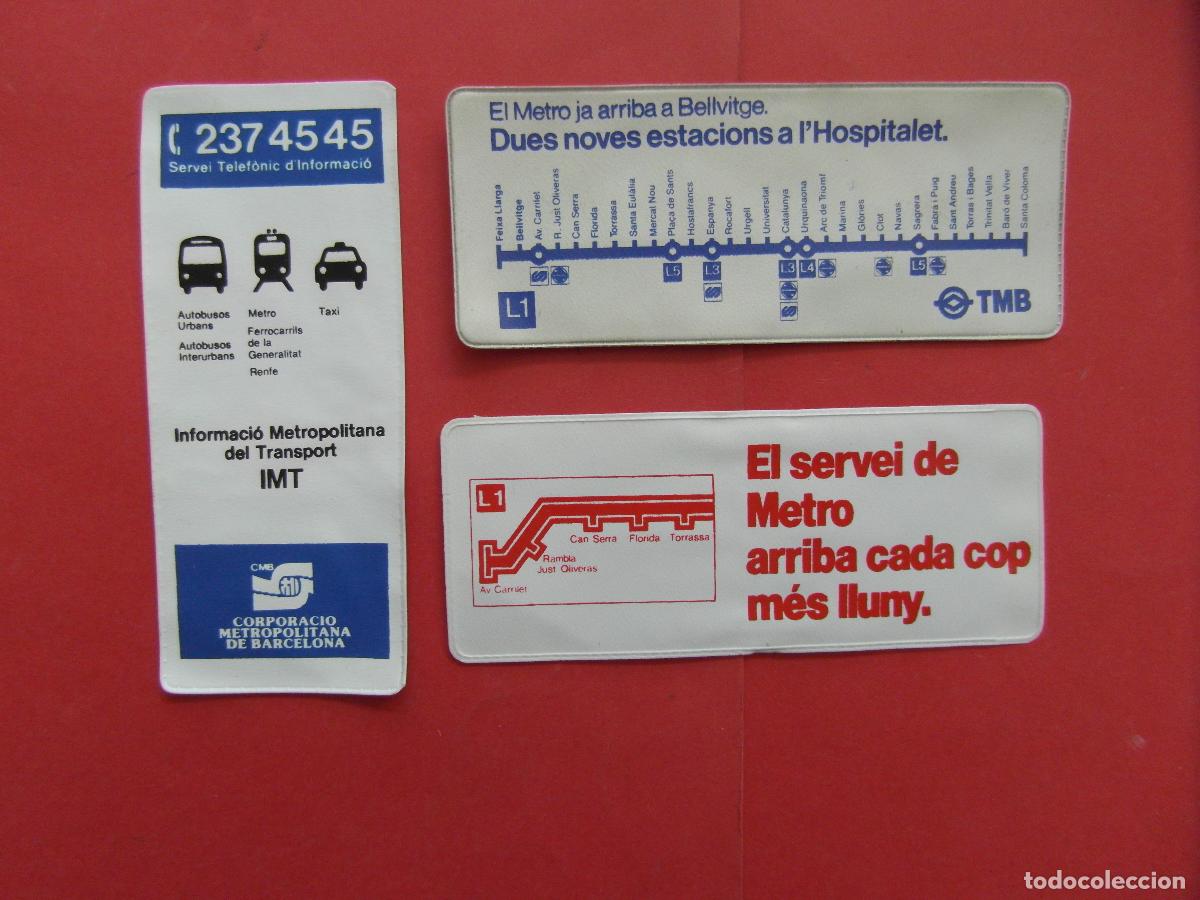 Coleccionismo billetes de transporte: LOTE 3 DIFERENTES PORTA RESISTIVA BONO BUS DE TRANSPORTE - BARCELONA TMB ATM FGC AMB