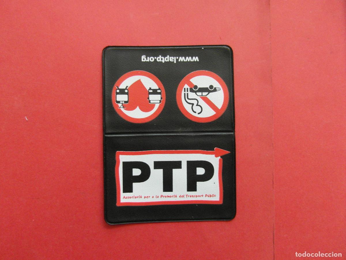 Coleccionismo billetes de transporte: PORTA TARJETA DE TRANSPORTE PTP - BARCELONA TMB ATM FGC AMB