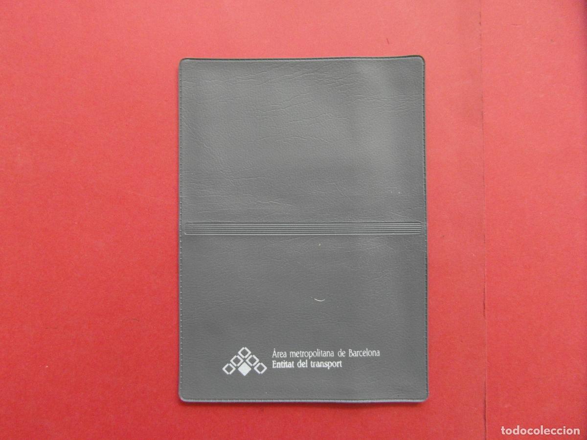 Coleccionismo billetes de transporte: PORTA TARJETA DE TRANSPORTE AMB - BARCELONA TMB ATM FGC AMB