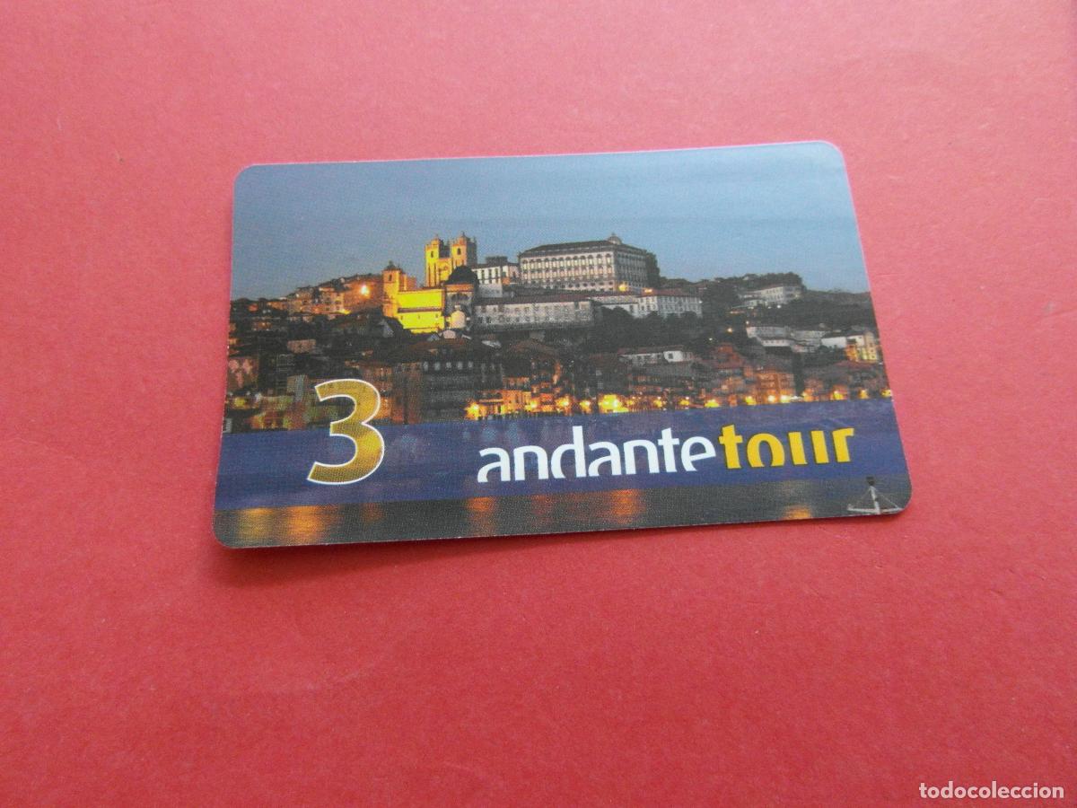 Coleccionismo billetes de transporte: PORTUGAL OPORTO TARJETA ANDANTE TOUR 3