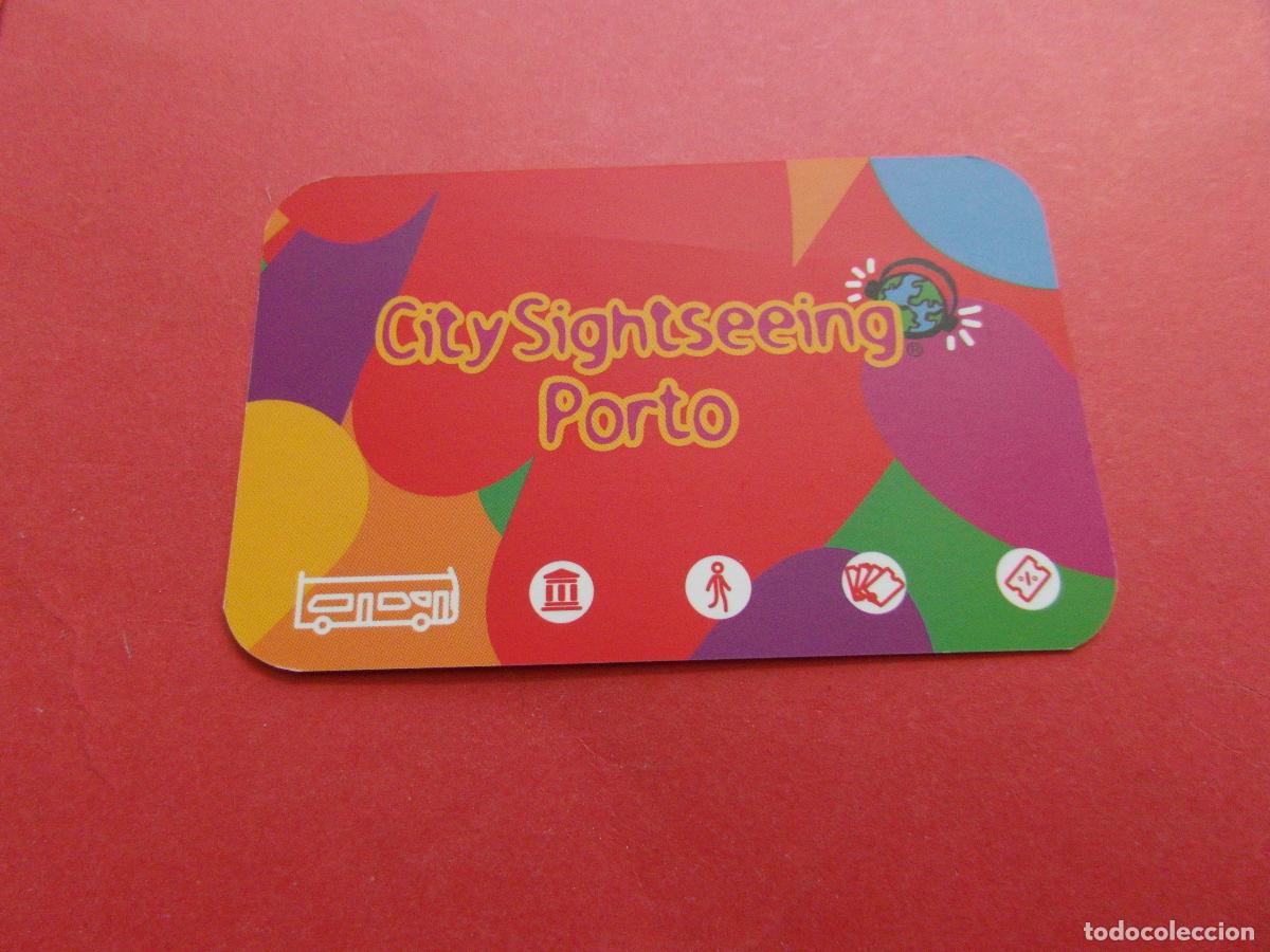 Coleccionismo billetes de transporte: PORTUGAL OPORTO TARJETA ANTOBUS TURISTICO CITYSIGHTSEEING