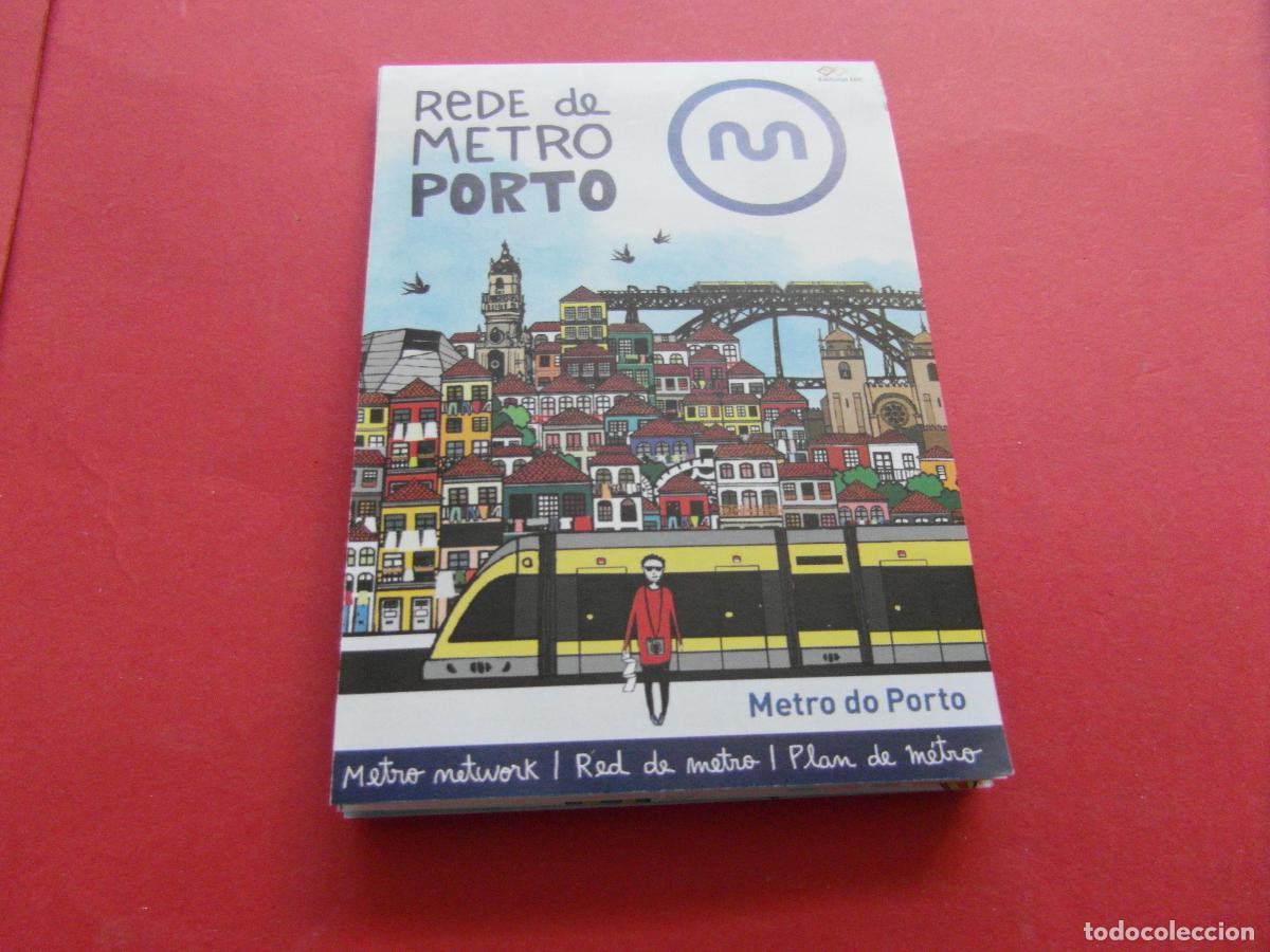Coleccionismo billetes de transporte: PORTUGAL OPORTO PLANO METRO DESPLEGABLE