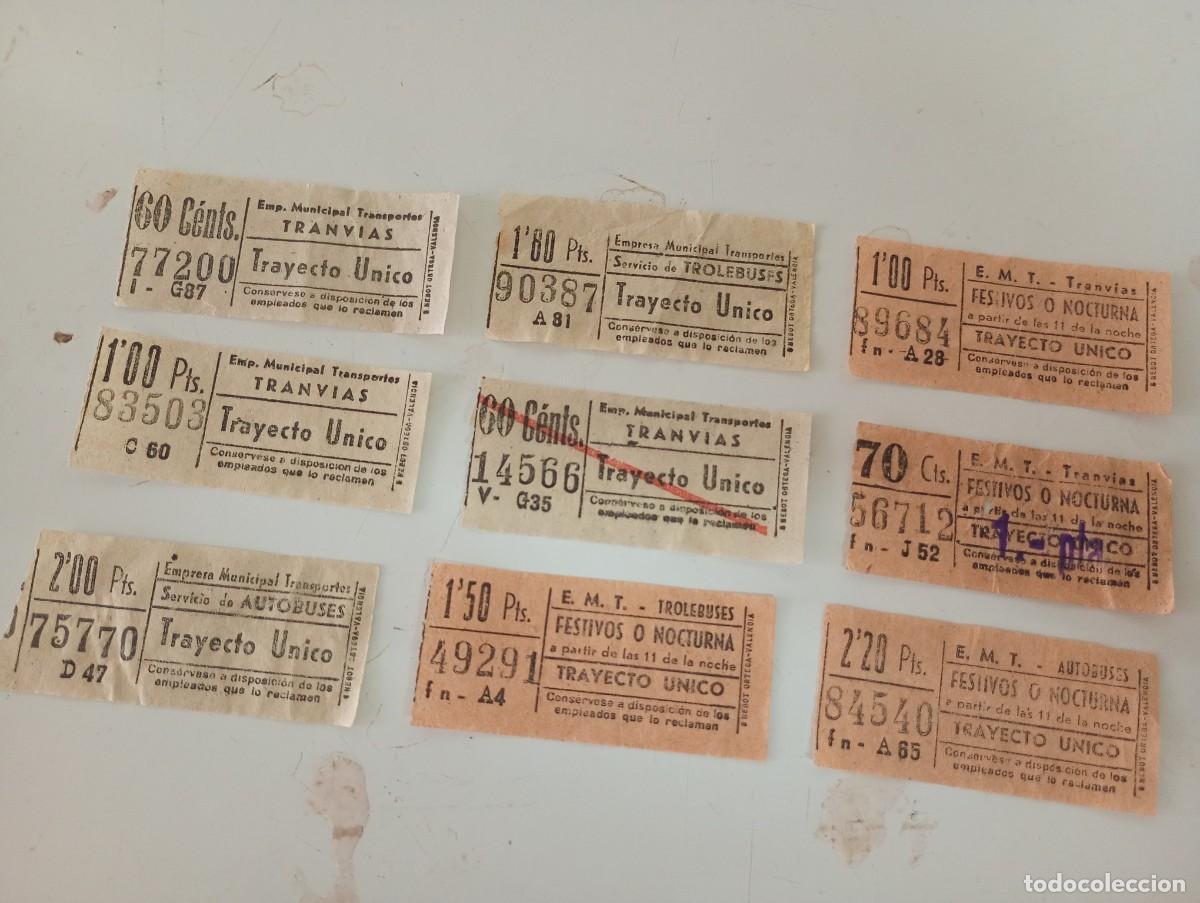 Collectionnisme Billets de transport: BILLETES TRANVIAS DE MADRID