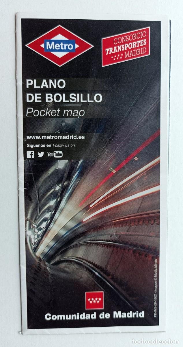 Coleccionismo billetes de transporte: PLANO/GU&Iacute;A DEL METRO DE MADRID (2013)