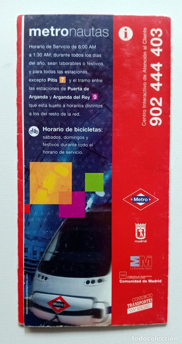 Coleccionismo billetes de transporte: PLANO/GU&Iacute;A DEL METRO DE MADRID (A&Ntilde;O 2006)