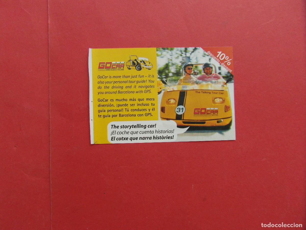 Coleccionismo billetes de transporte: REF: BCN100 - COL. BARCELONA 1 VALE DESCUENTO BARCELONA GOCAR -LEEINT