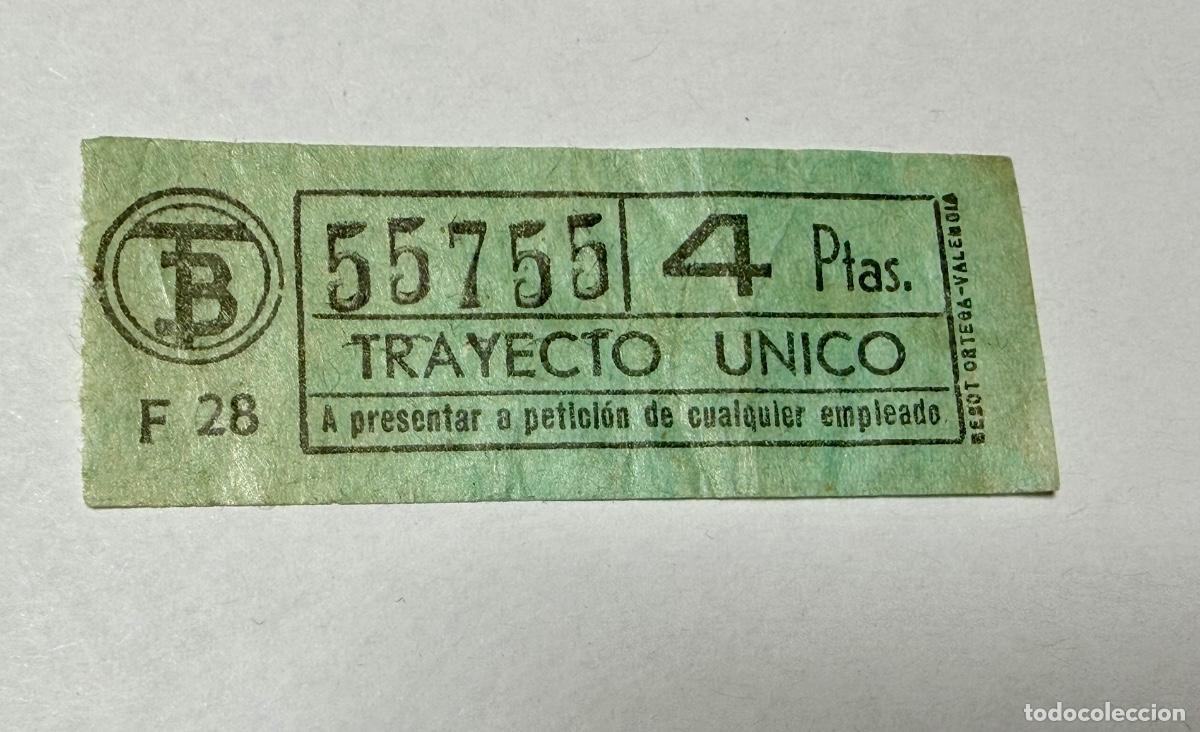 Coleccionismo billetes de transporte: ANTIGUO BILLETE N&Uacute;MERO CAPIC&Uacute;A TRANV&Iacute;A BARCELONA