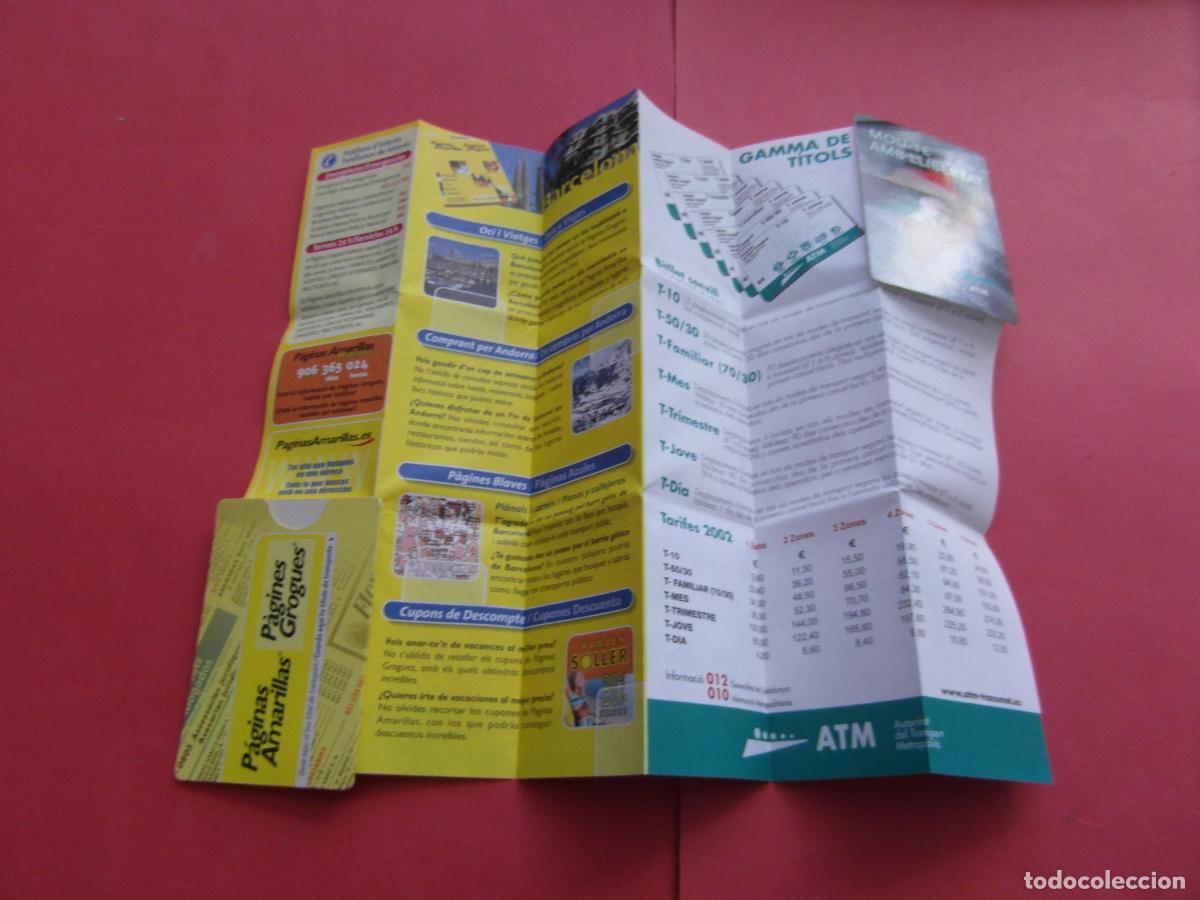 Coleccionismo billetes de transporte: REF: BCN100 1 FOLLETO TIPO Z-CARD ATM TARIFAS 2002 CORONAS - LEERINT