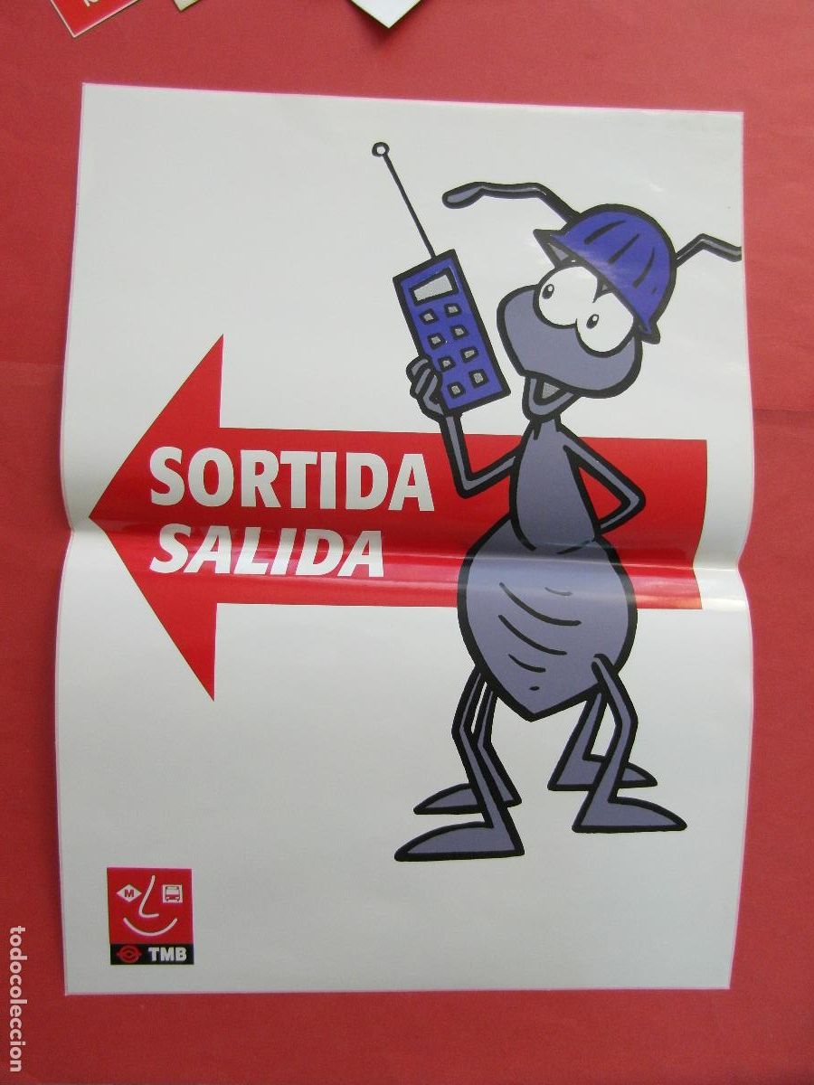 Coleccionismo billetes de transporte: REF: BCN100 COL. TRANSPORTE 1 ADHESIVO SALIDA METRO TMB BARCELONA LEEIN