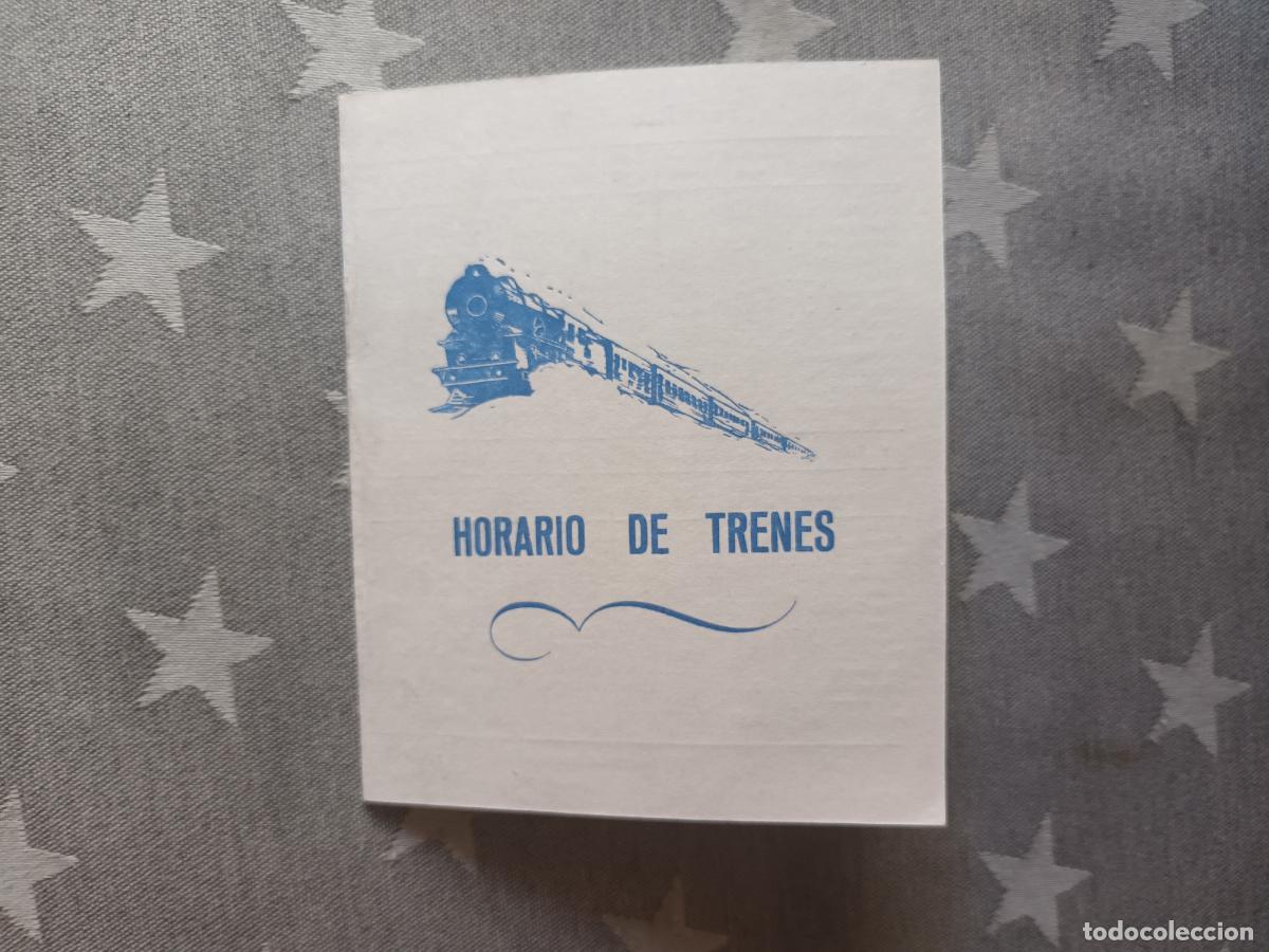 Coleccionismo billetes de transporte: HORARIO TREN 1969. BARCELONA VICH RIPOLL RIBAS PUIGCERDA LA TOUR CORAL etc