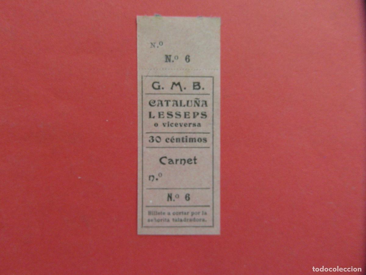 Coleccionismo billetes de transporte: BILLETE GRAN METROPOLITANO METRO DE BARCELONA 30 CTS CATALU&Ntilde;A LESSEPS - VALE CANJEAR