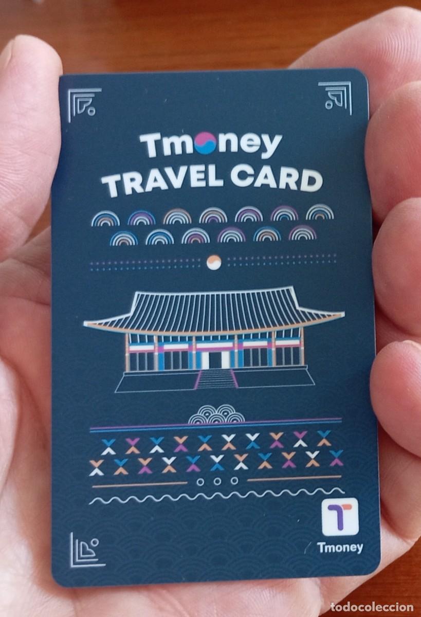 Coleccionismo billetes de transporte: Tarjeta bono transporte metro bus Corea del Sur 2026