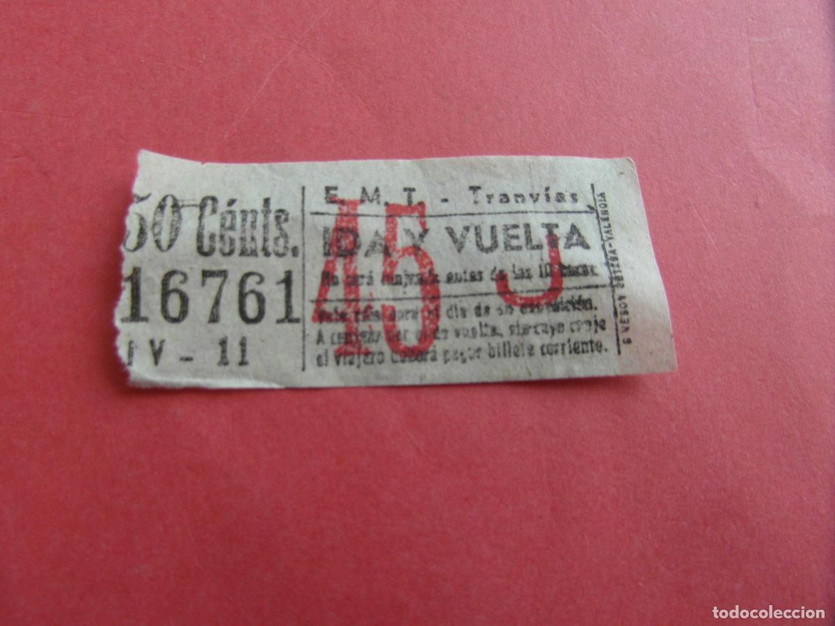 Coleccionismo billetes de transporte: TRMAD_EMT_TRAN - EMPRESA MUNICIPAL DE TRANSPORTE TRANV&Iacute;AS - MADRID 16761 CAPICUA LEEINTER Y TRAY