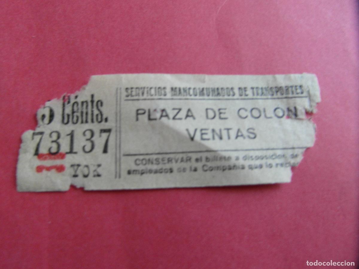 Coleccionismo billetes de transporte: TRMAD_MANCOMU - SERVICIOS MANCOMUNADOS DE TRANSPORTE - MADRID 73137 CAPICUA LEEINTER Y TRAY