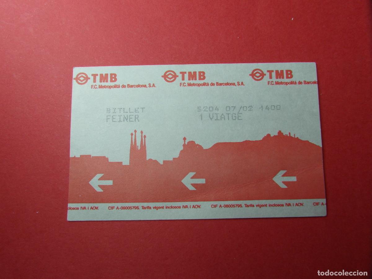 Coleccionismo billetes de transporte: ref: TMAGMETRO - SIN IMPRESOR - 1 TARJETA COLECCI&Oacute;N MAGNETICA METRO BARCELONA - LEER INTERIOR