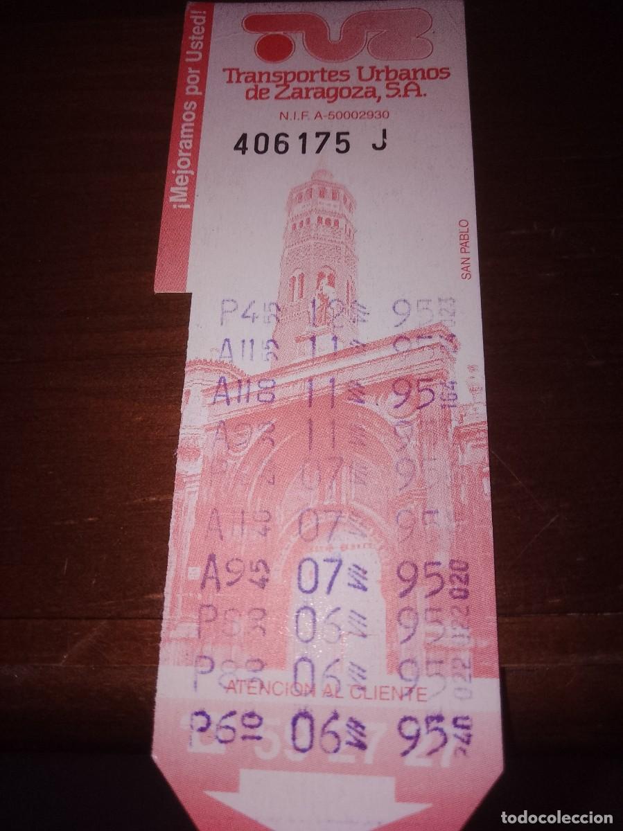 Coleccionismo billetes de transporte: Transporte urbano San Pablo a&ntilde;os 90