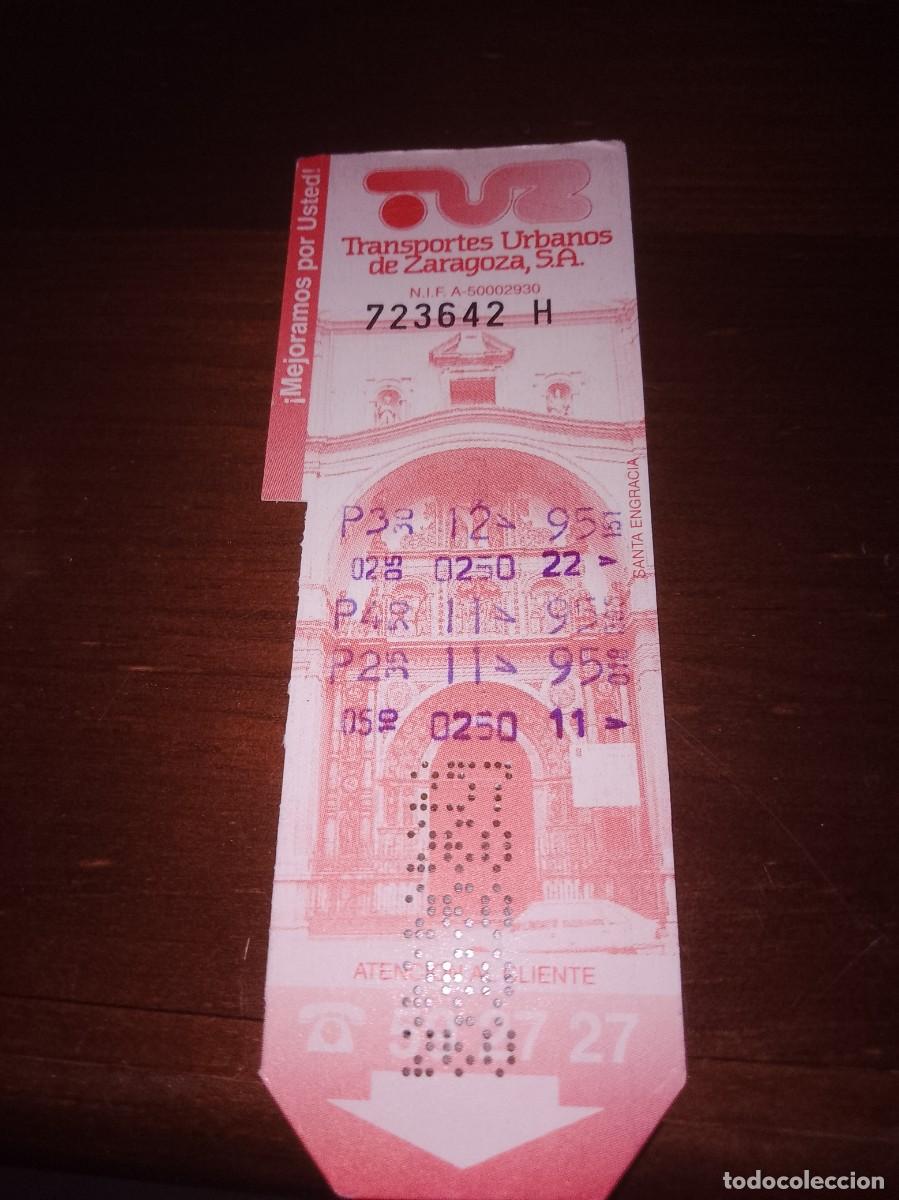 Coleccionismo billetes de transporte: Transporte urbano santa Engracia a&ntilde;os 90