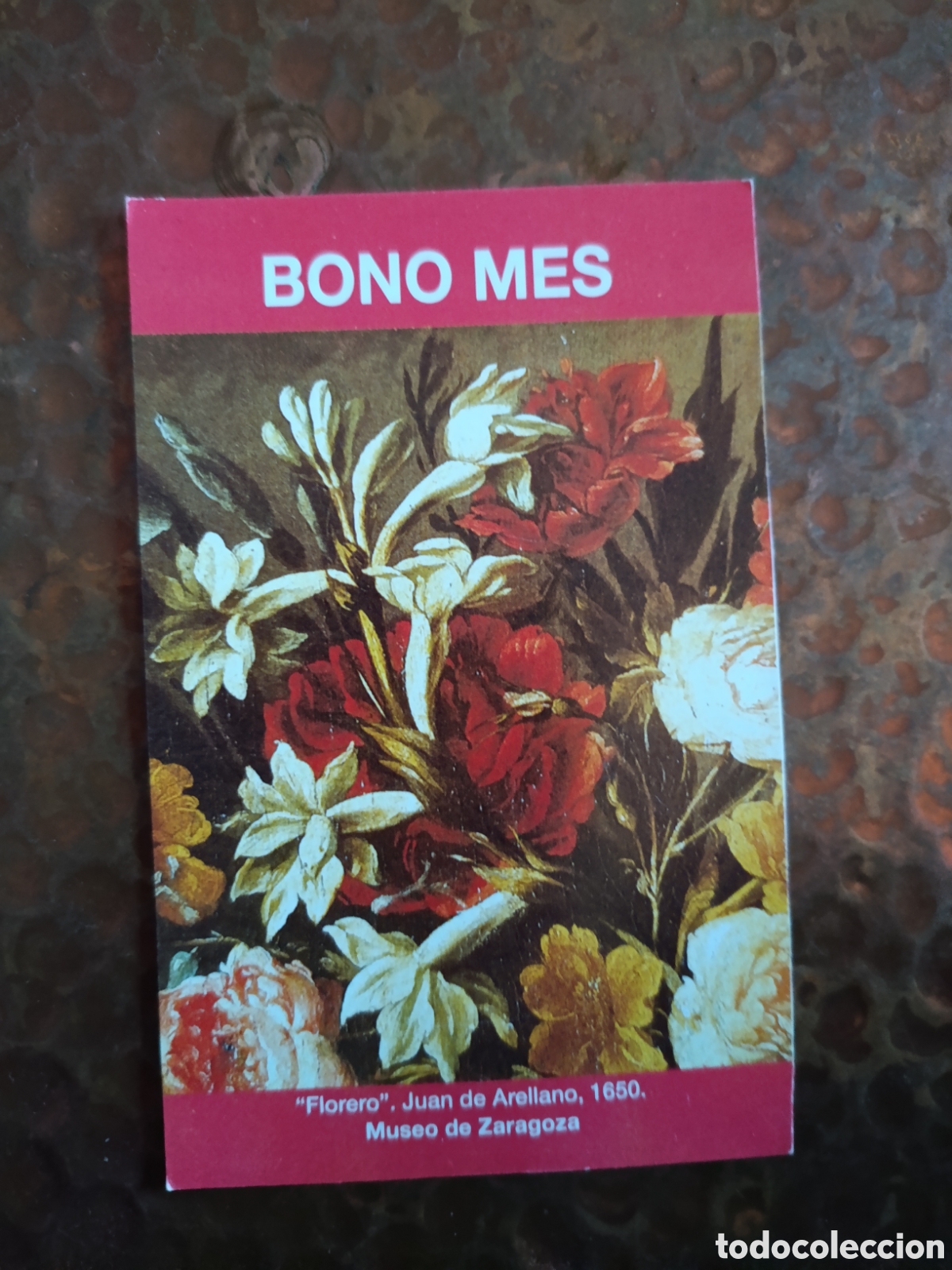 Coleccionismo billetes de transporte: Billete de Transporte bono-mes ZARAGOZA A&Ntilde;OS 90S