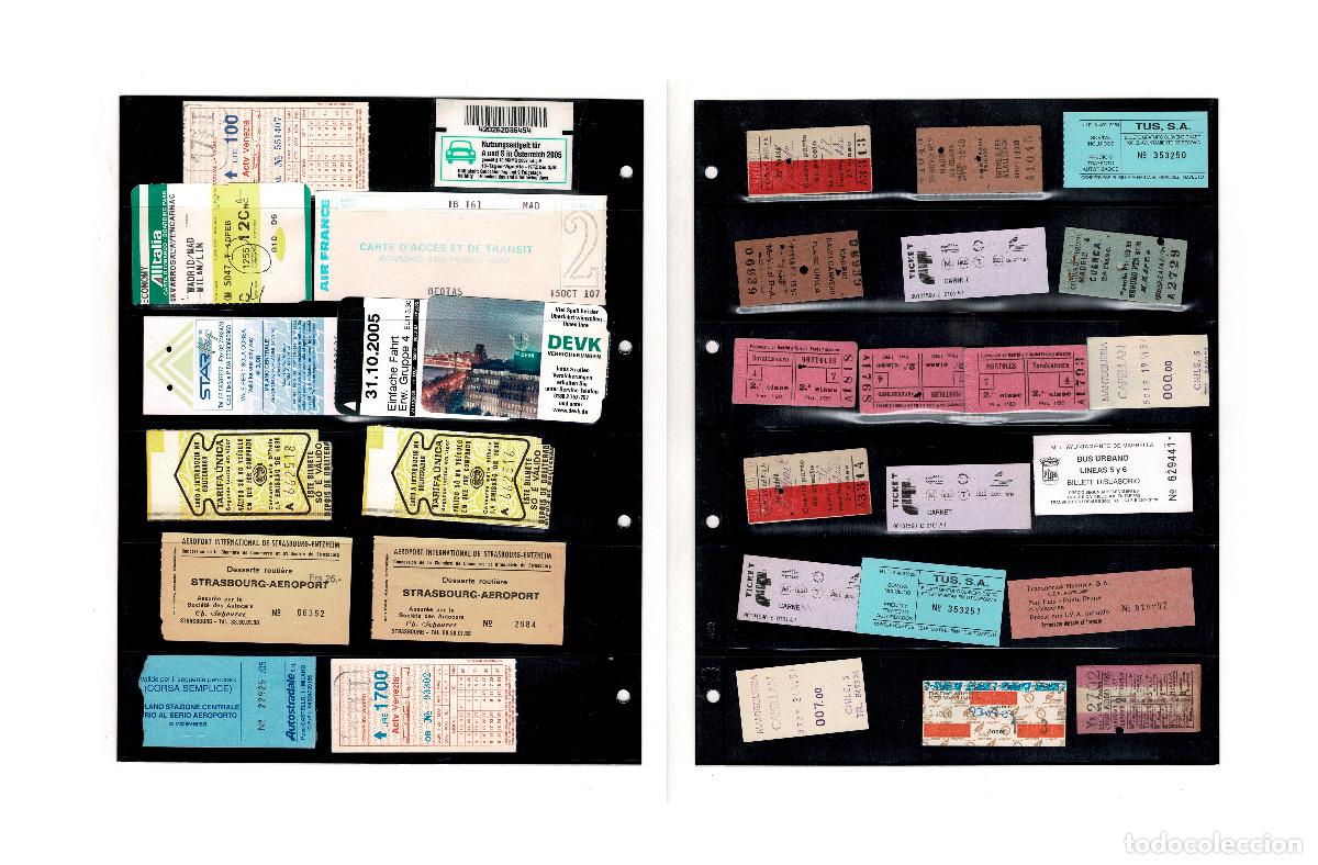 Coleccionismo billetes de transporte: LOTE DE BILLETES Y TIQUES DE VIAJE ANTIGUOS (A&Ntilde;OS 90-2000). TRANSPORTE.