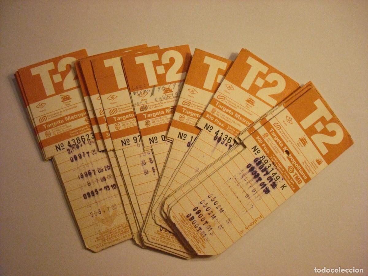Sammeln von Fahrkarten: LOTE DE 24 TARJETAS DE TRANSPORTE METROPOLOTANAS T2