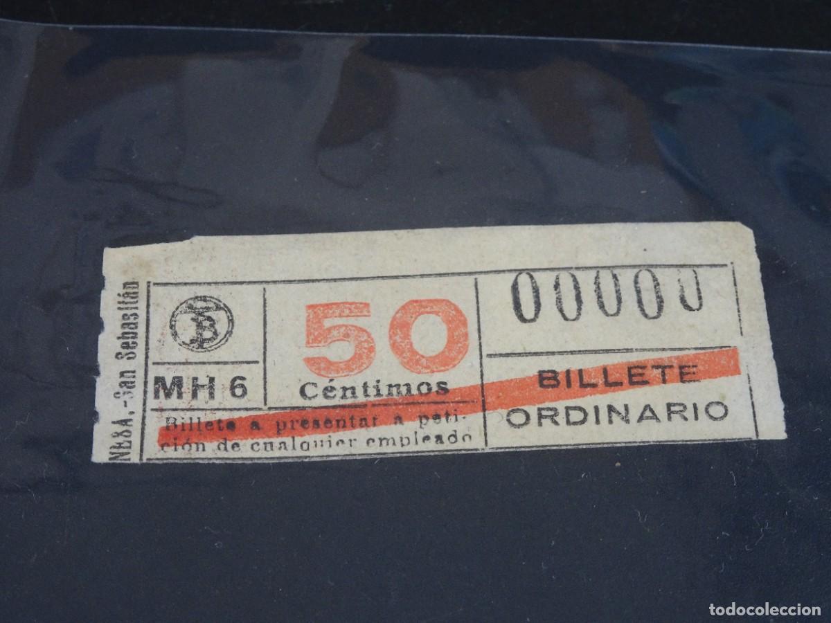 Collectionnisme Billets de transport: ANTIGUO BILLETE ORDINARIO TB , BARCELONA, 50 CTS, CAPICUA, VER FOTOS