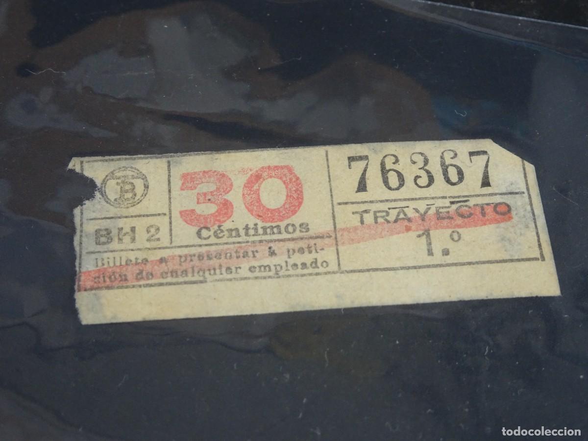 Collectionnisme Billets de transport: ANTIGUO BILLETE TB , TRAYECTO 1&ordm; , 30 CTS, BARCELONA, CAPICUA, VER FOTOS
