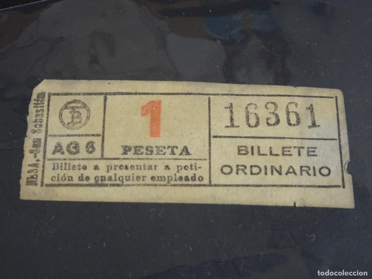 Collezionismo Biglietti di trasporto: ANTIGUO BILLETE ORDINARIO TB , 1 PTS, BARCELONA, CAPICUA, VER FOTOS