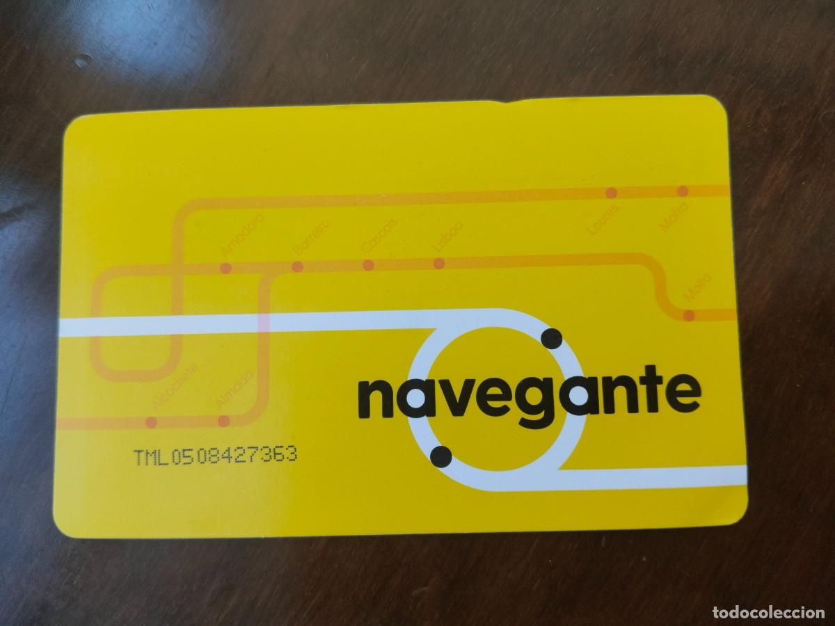 Collectionnisme Billets de transport: Tarjeta de Transporte de Lisboa, Portugal.