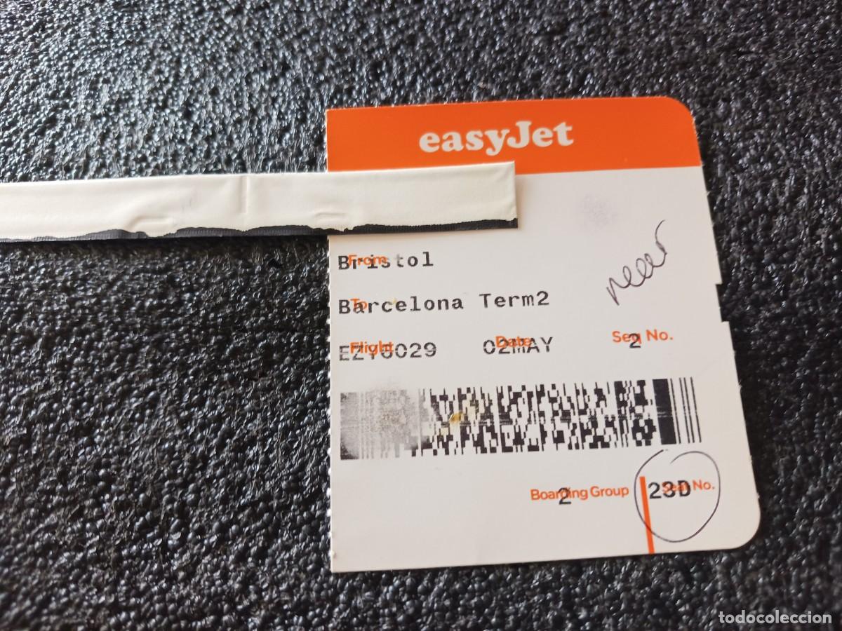 Sammeln von Fahrkarten: tarjeta de embarque de eassyjet, de bristol a barceloa