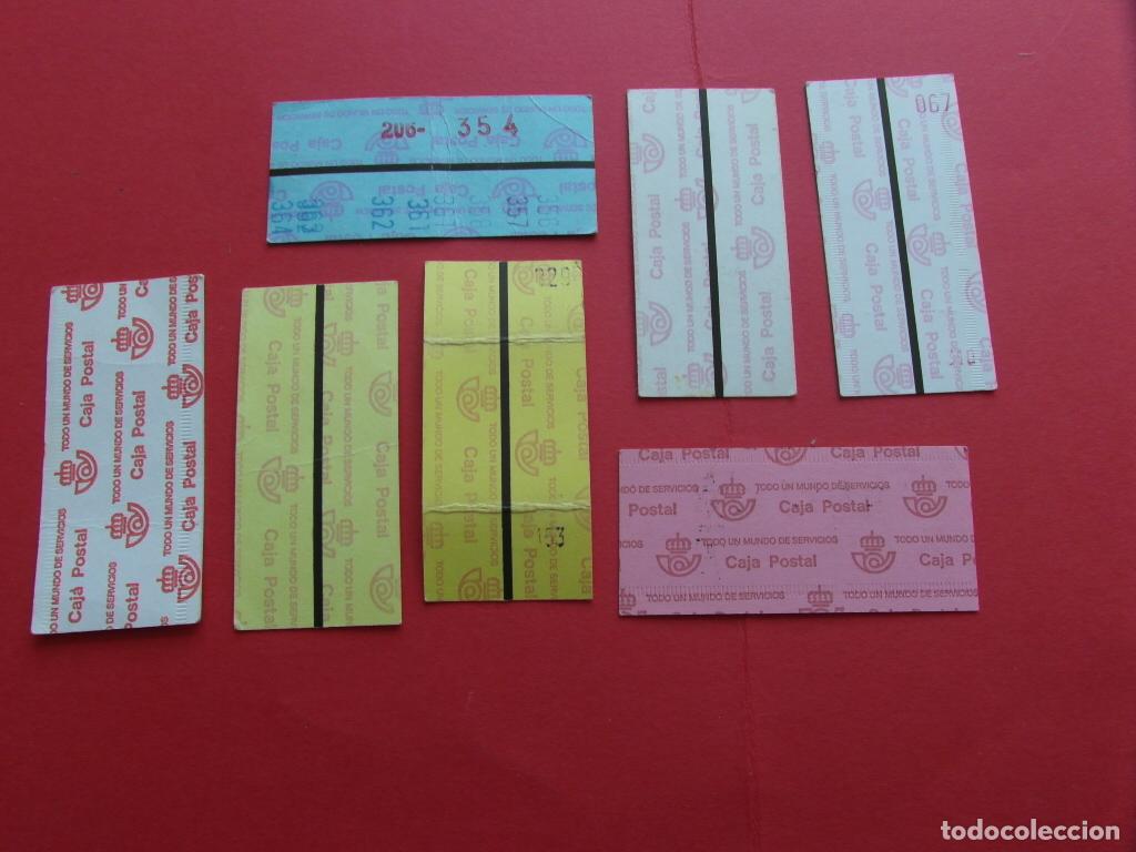 Colecionismos Bilhetes de Transporte: LOTE 7 BILLETES DIFERENTES METRO DE MADRID PUBLICIDAD CAJA POSTAL