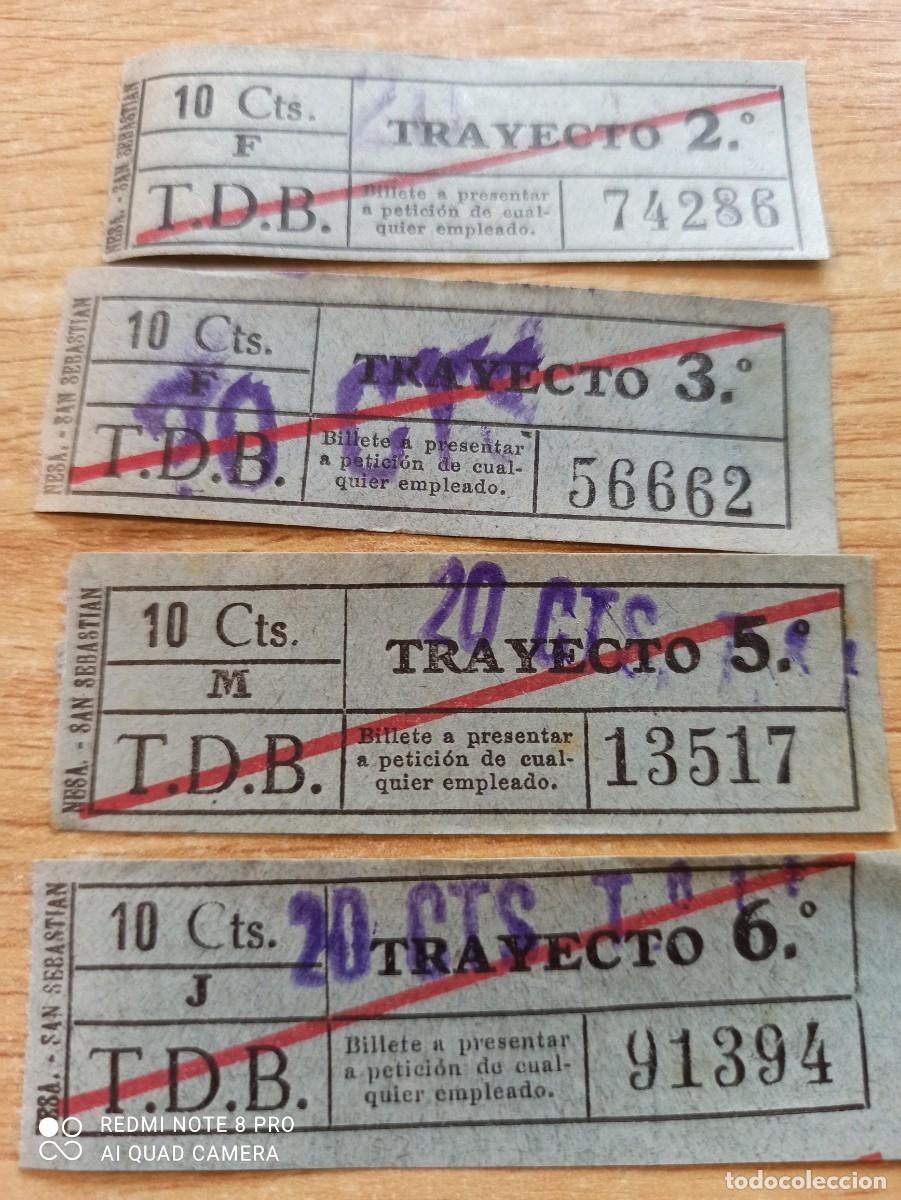 Colecionismos Bilhetes de Transporte: 4 billetes transportes Barcelona