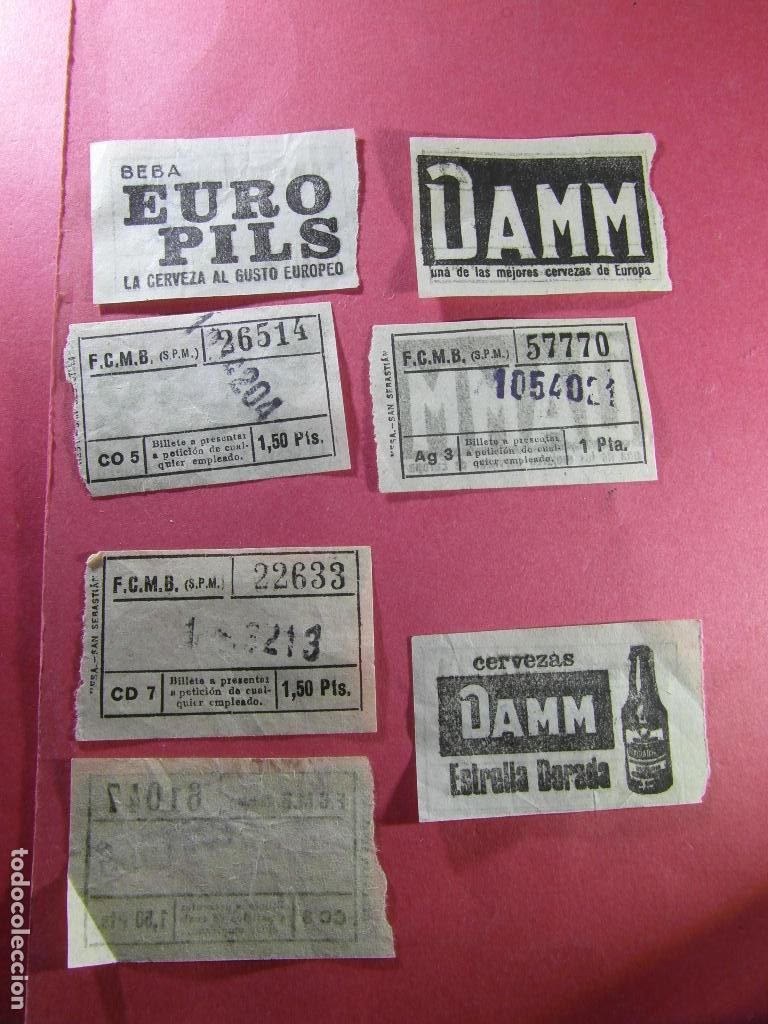 Coleccionismo billetes de transporte: 4 BILLETE DIFERENTES METRO DE BARCELONA