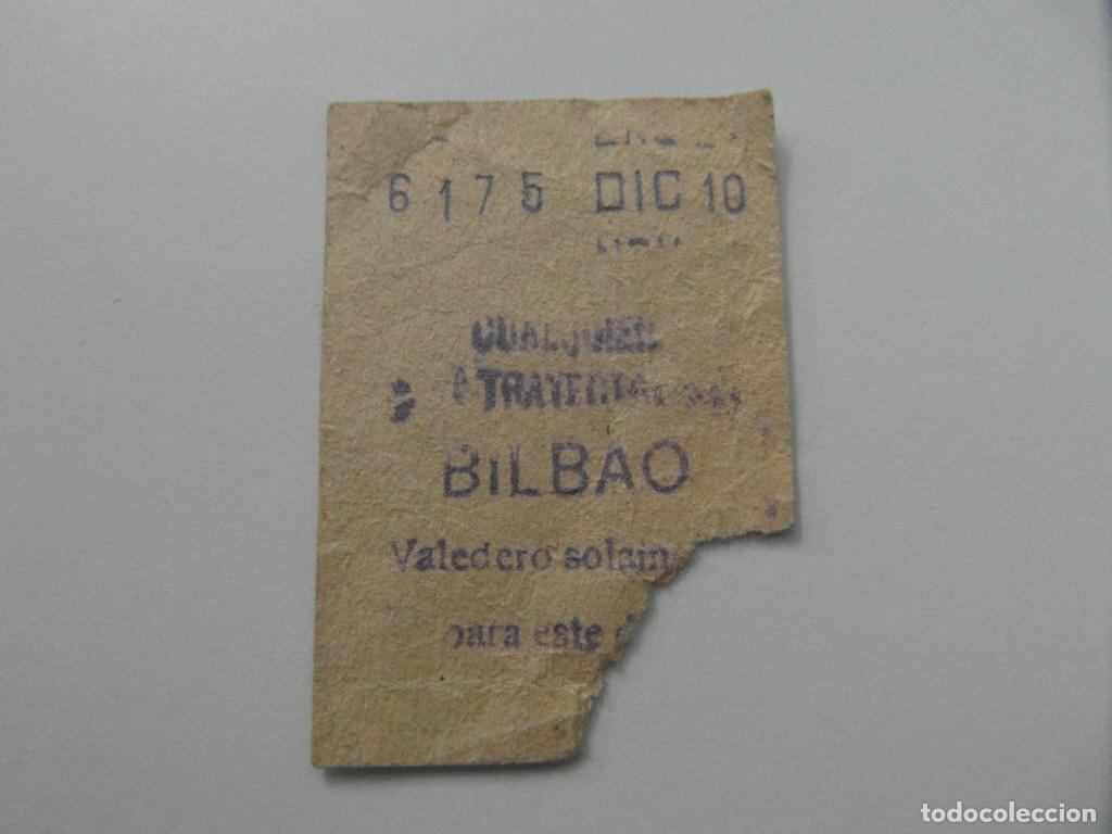 Coleccionismo billetes de transporte: REFMM01 - METRO MADRID - BILLETE METRO MADRID - BILBAO 120 - MODELO CUALQUIER TRAYECTO
