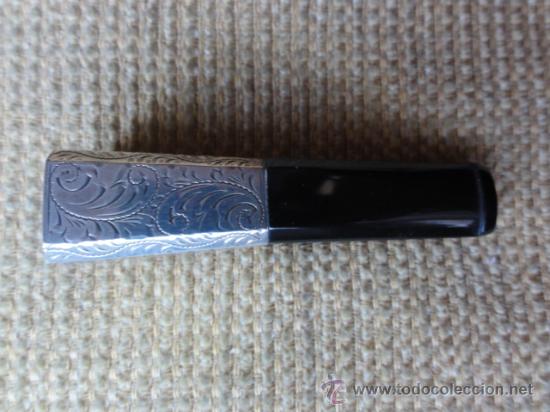 Boquillas de colecci&oacute;n: PIPA DE PUROS DE PLATA - Foto 1
