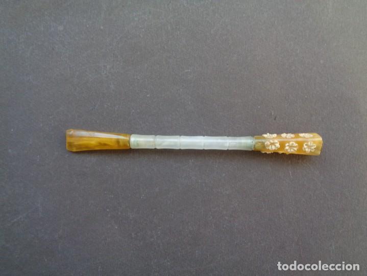 Boquillas de colecci&oacute;n: BOQUILLA DE SE&Ntilde;ORA EN SIMIL NACAR - Foto 1
